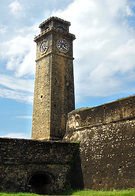 Clock Tower im von den Hollndern erbauten Galle Fort